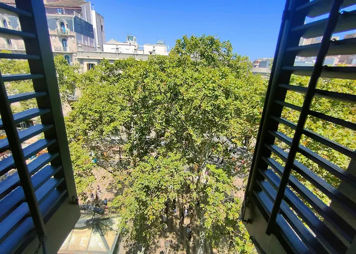 Rambla Skyline Placa Catalunya. Rc. *
